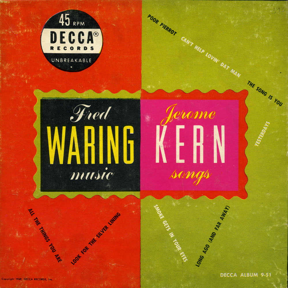 Fred Waring Music/Jerome Kern Songs