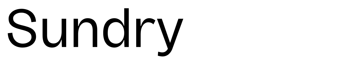 Sundry by J Foundry