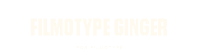 Filmotype Ginger