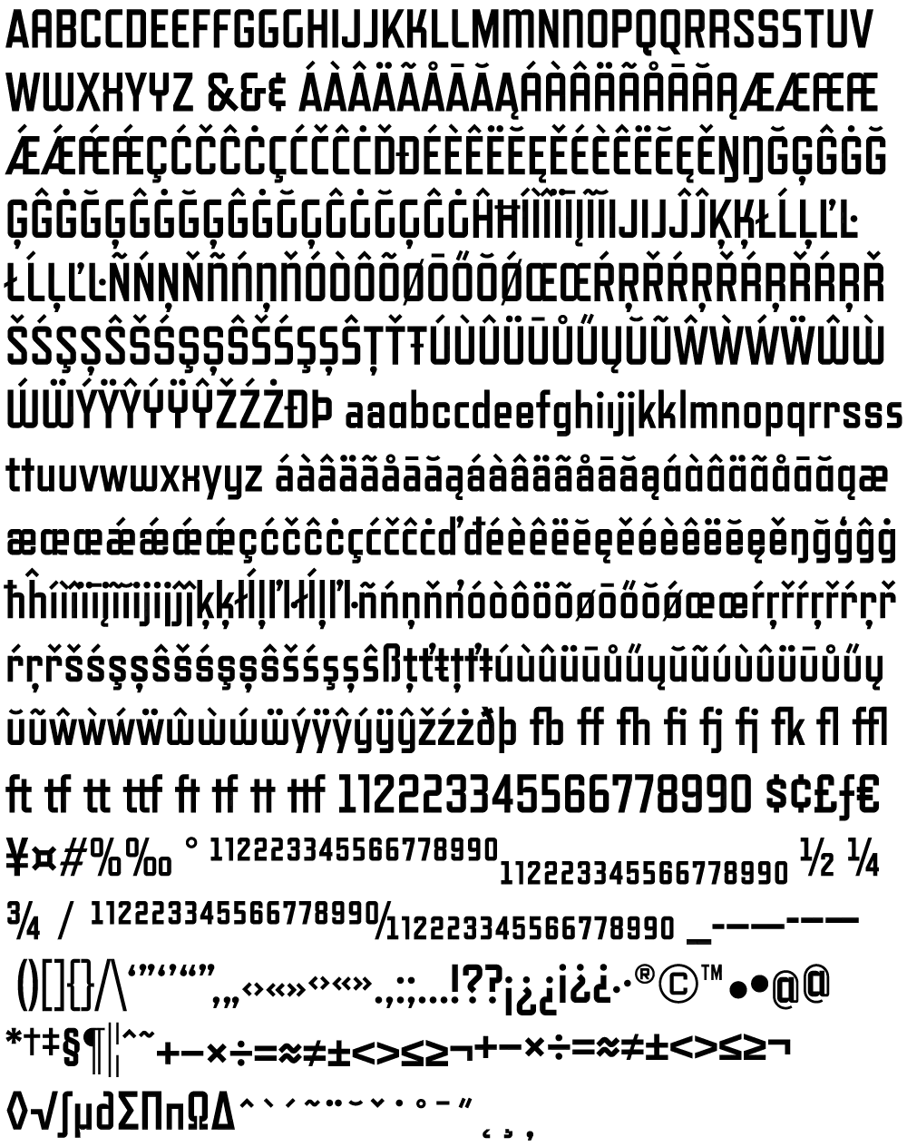 Refrigerator Deluxe character set