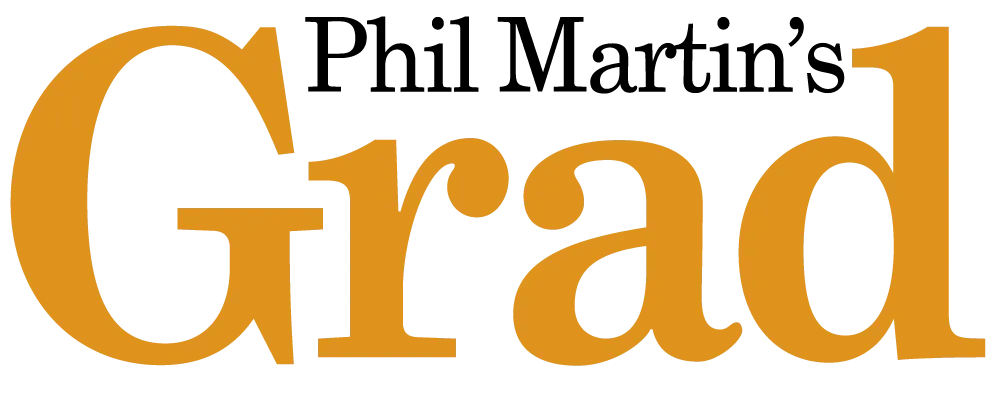 Sample of Phil Martin’s Grad typeface