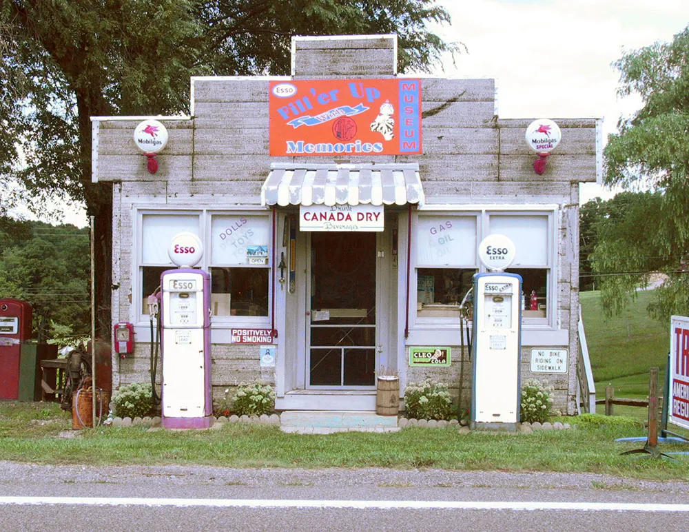 Fill ’er Up with Memories, of Berkeley Springs, West Virginia.