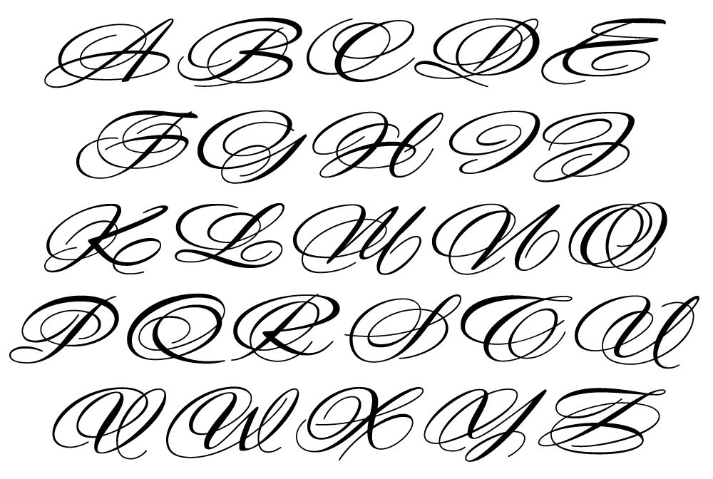 Excoffon’s original caps.