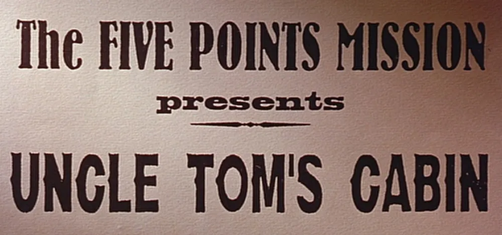 Poster for Uncle Tom’s Cabin.