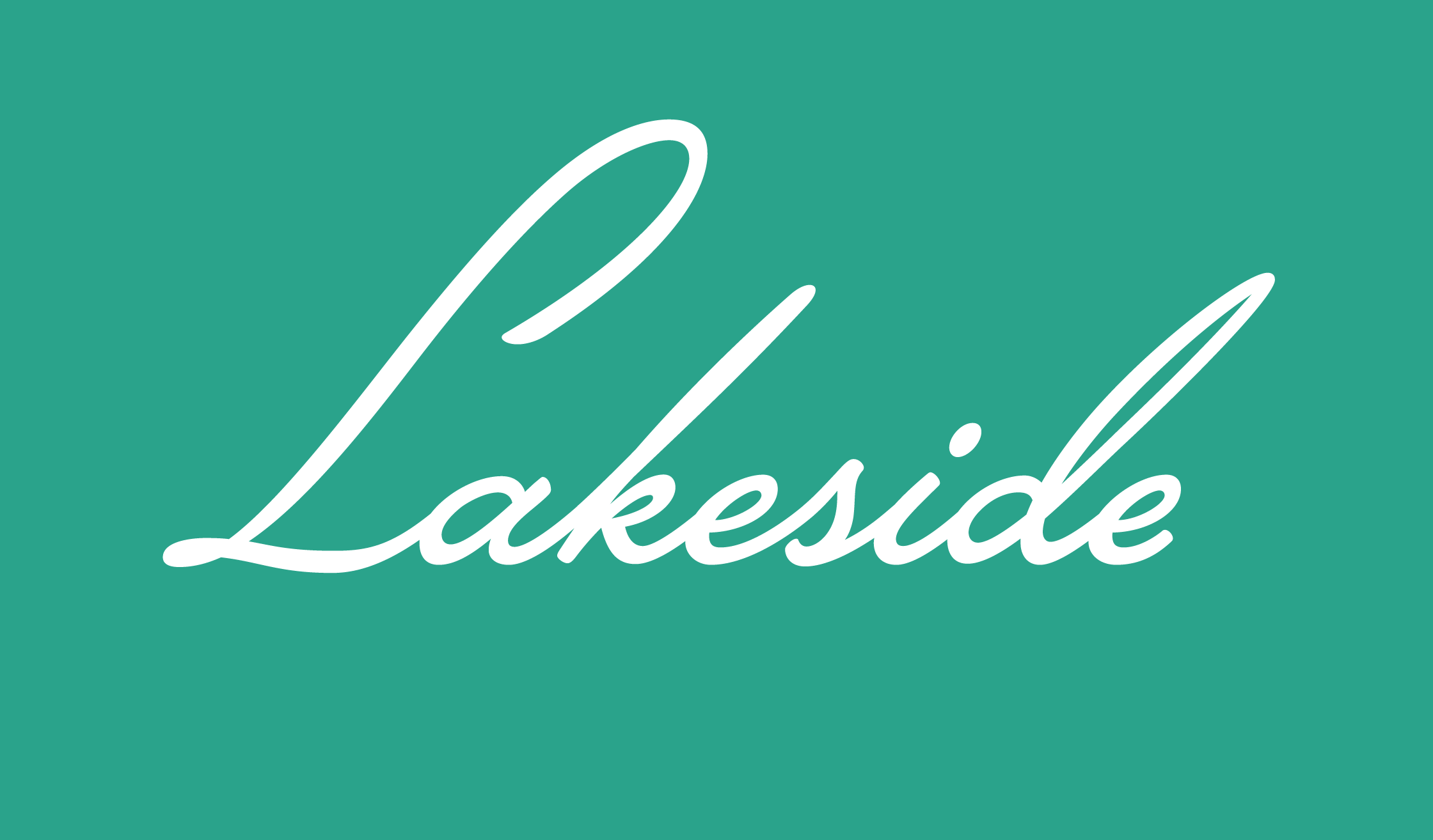 Lakeside Banner Name 2240